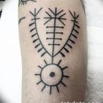 fotó Házi készítésű tetoválás (kézpiszkáló - Handpoke tetoválás) kelt 2017.10.27. №083 -