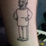 fotó Házi készítésű tetoválás (kézpiszkáló - Handpoke tetoválás) kelt 2017.10.27. №085 -