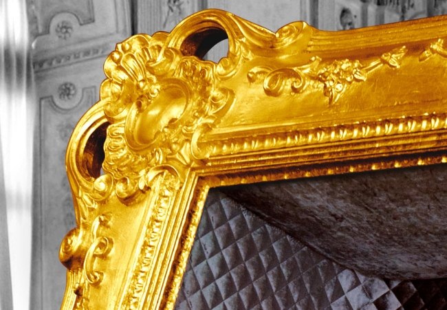 Zdobený rám-jemné vyrezávanie-Rámová stolička-Slokoski Design