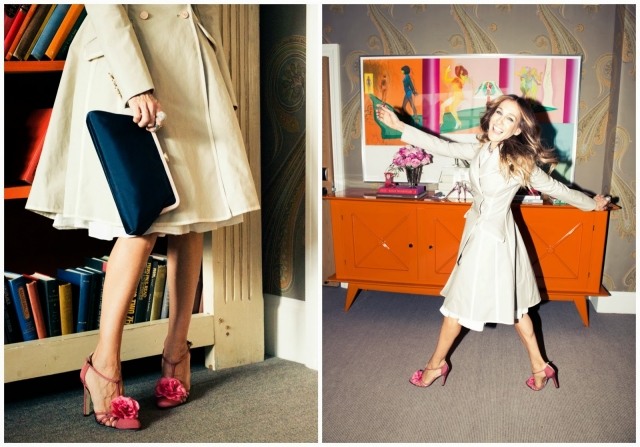 kolekcia obuvi sarah jessica parker taliansko