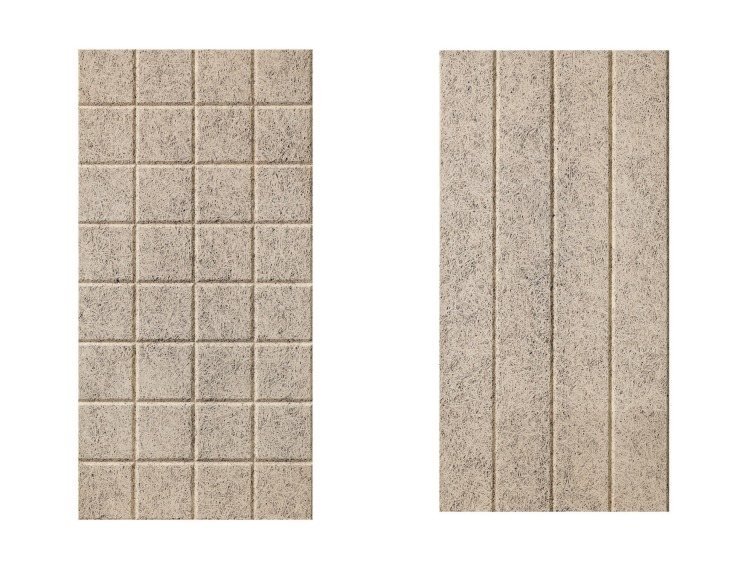 absorbér zvuku-akustická stena-moderné-panely-detail-pohľad-materiál