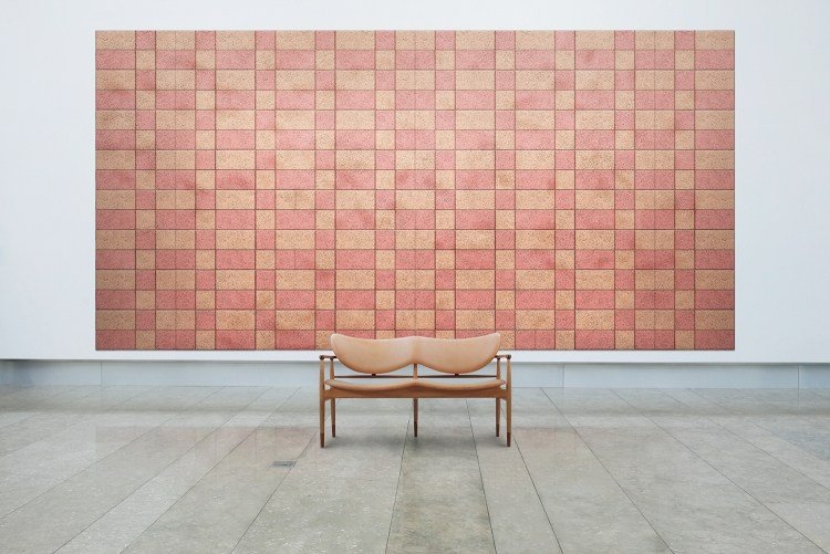 absorbér zvuku-akustická stena-moderné-obdĺžnikové-koralové-farebné prevedenie