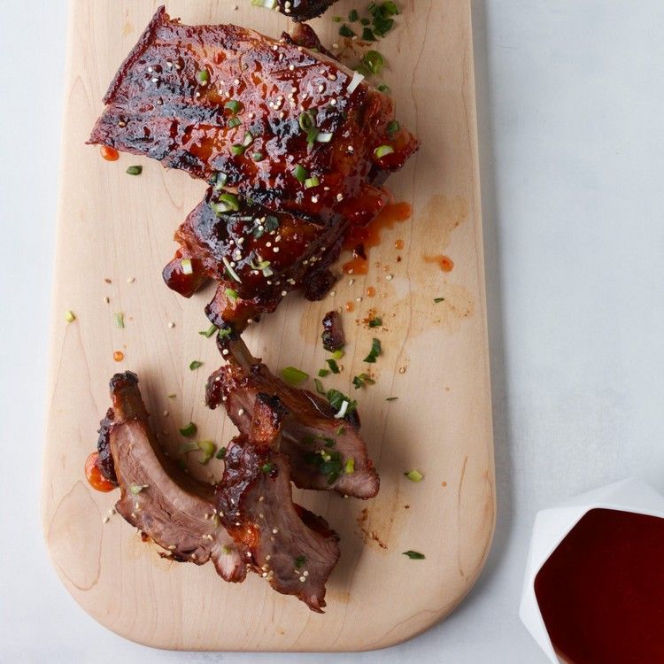 Bravčové rebrá glazované horúcim jalapeňovým džemom