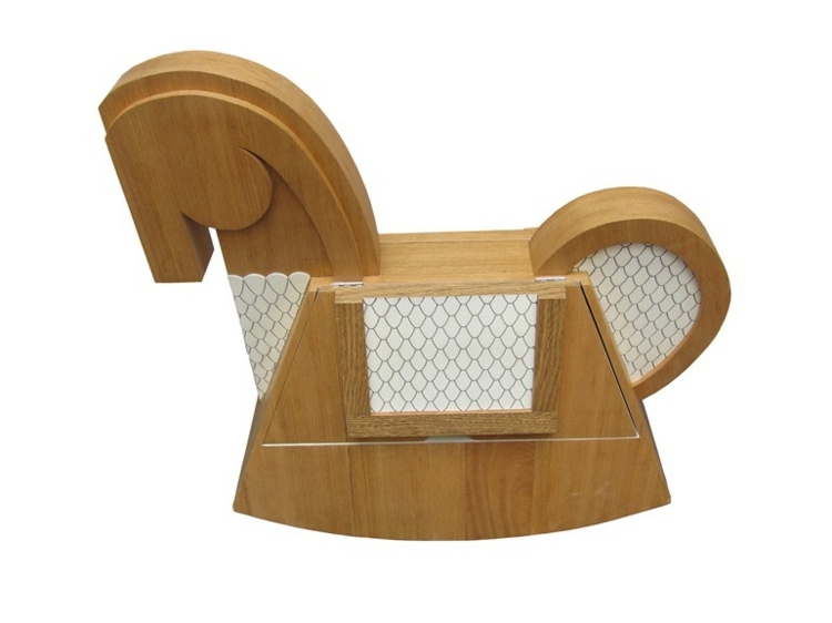 Hojdací koník moderná minimalistická hračka