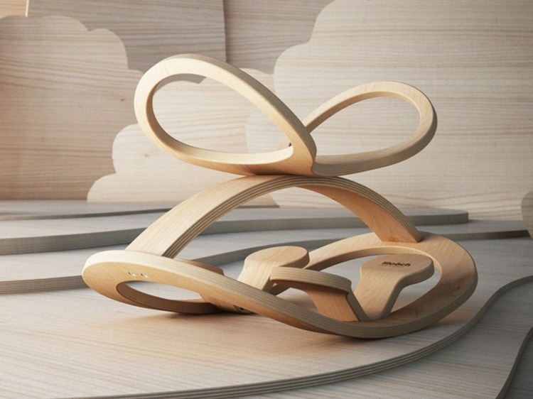 Kúpte si hojdacie hračky s puristickým dizajnom