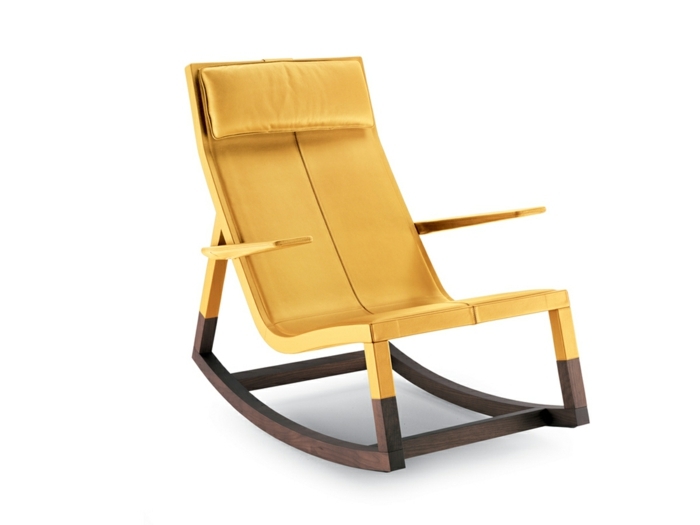 s podporou krku v ušľachtilom prevedení Hojdacie kreslo v talianskom štýle