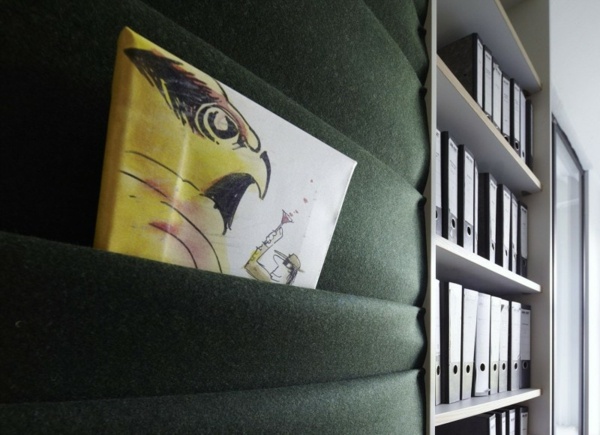 Priečinky na nápady pre návrh kancelárie