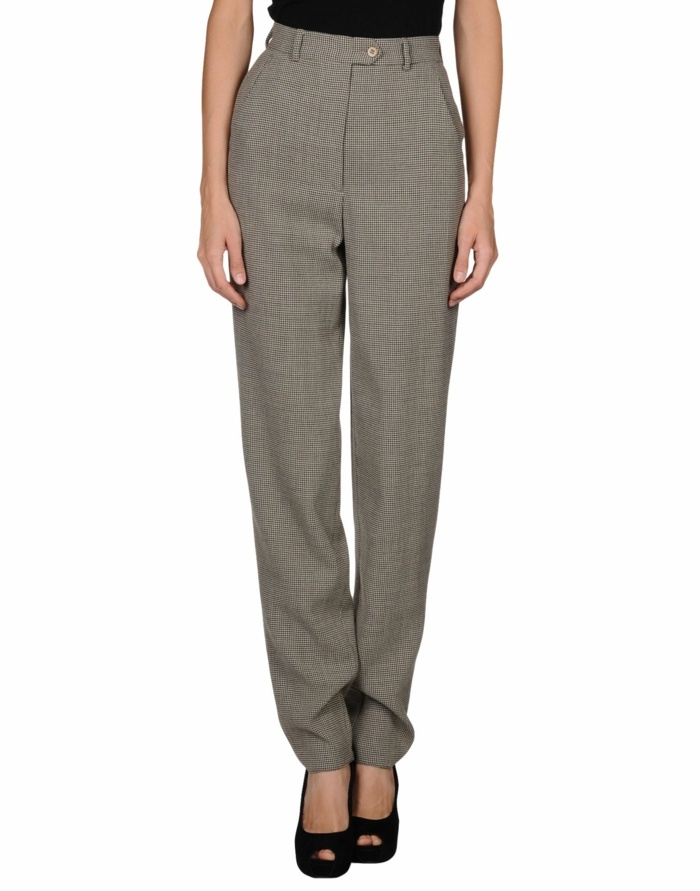 jemne kontrolované nohavice od Giorgia Armaniho cez yoox Giorgio-Armani-nohavice-s-kockovanou-textúrou-vlnou