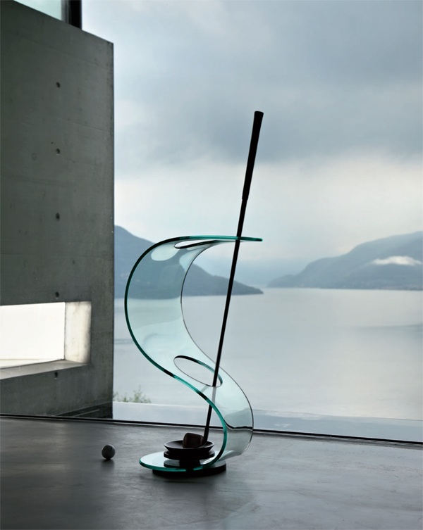 Dizajn skla cobra elio vigna Dáždnikový stojan Glass Design cobra elio vigna
