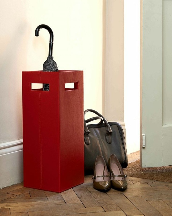 Umelý stojan na kožený dáždnik Stojan na dáždniky faux design moderný