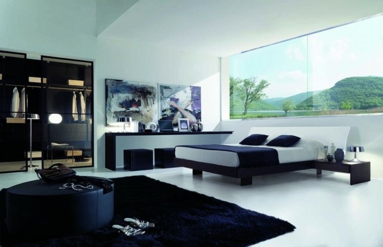 Nápady do spálne, nápady na šatník, moderné nápady