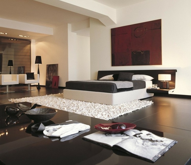 Nápady do spálne nápady na dlažbu z tmavej podlahy z roku 2015