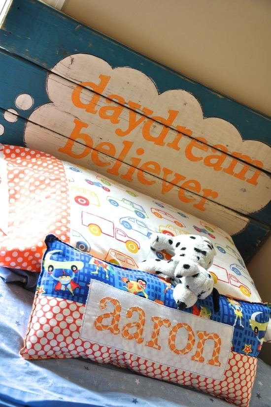 čelo postele v detskej izbe urobte nápady sami v spálni