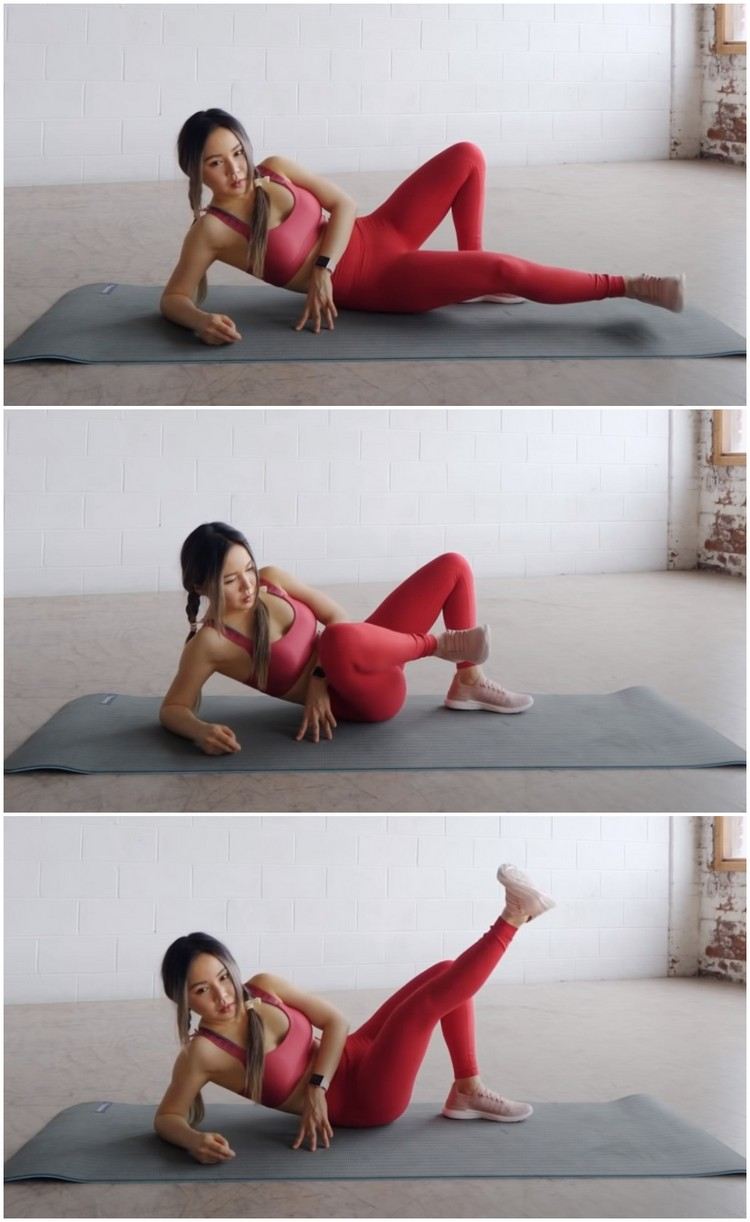 Cvičenie na chudé nohy, zdvih päty, zdvih nohy