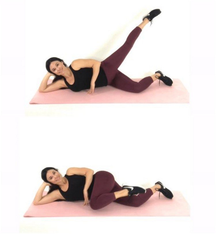 Cvičenie na predklone na kolená