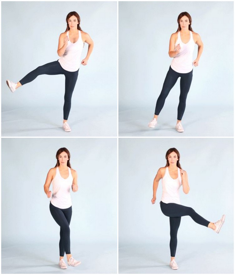 Cvičenie švihu nôh pre tenšie nohy