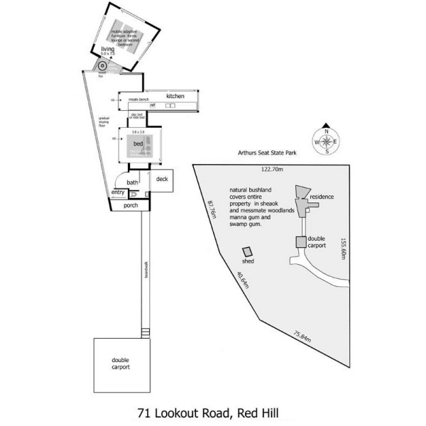 plán moderného domu v prírode architektonický plán
