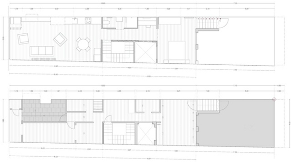 Plán výstavby miestnosť distribúcia nápady nábytok