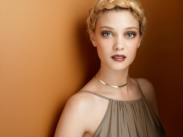 Tipy na líčenie jesenné farby očné tiene lícenka rúž