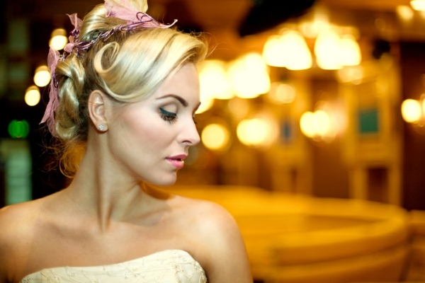 Nápady Novoročný make -up Silné oči