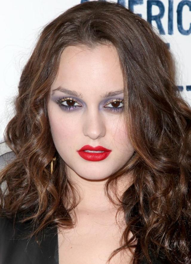 make-up leighton meester vyhnúť sa chybám oči pery
