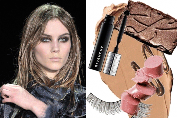 Trendy v líčení jar hnedé dymové oči