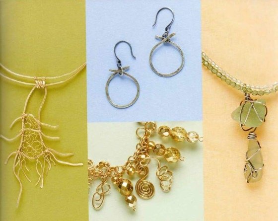 zlaté náušnice a retiazka