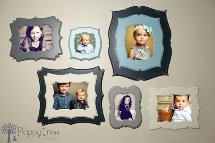 lebo deti sa usmievajú na stenu Realizácia nápadov na rám makového obrázku