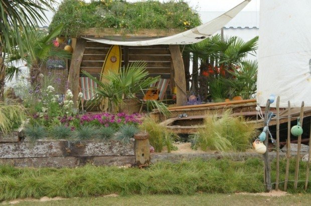 Nápady na záhradnú výzdobu markíza záhradná záhrada zhodí stredomorské kvety