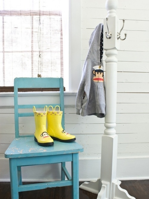 nápady na stojany na šaty praktické a krásne vintage štýl