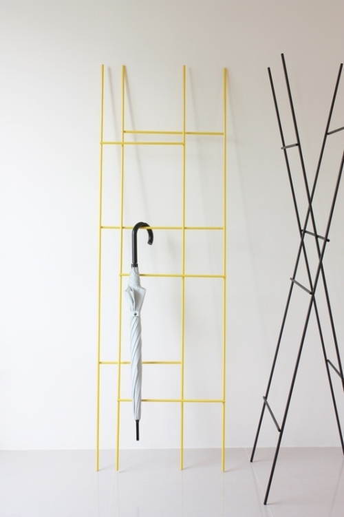 nápady na stojany na šaty praktický a krásny dizajn rebríka