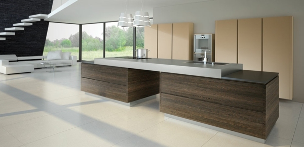 Kuchyne Pronorm-minimalistický nábytok Kuchyňa Pronorm navrhnutá s minimálnym vybavením