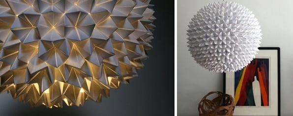 okrúhla závesná lampa z papierového tienidla papierové tienidlo s okrúhlym závesným svetlom