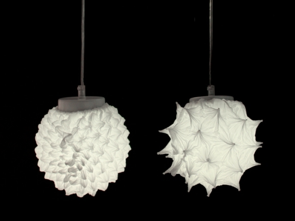 papierové lampy suzusan neobvyklých tvarov suzusan-papierove lampy-neobvykle tvary