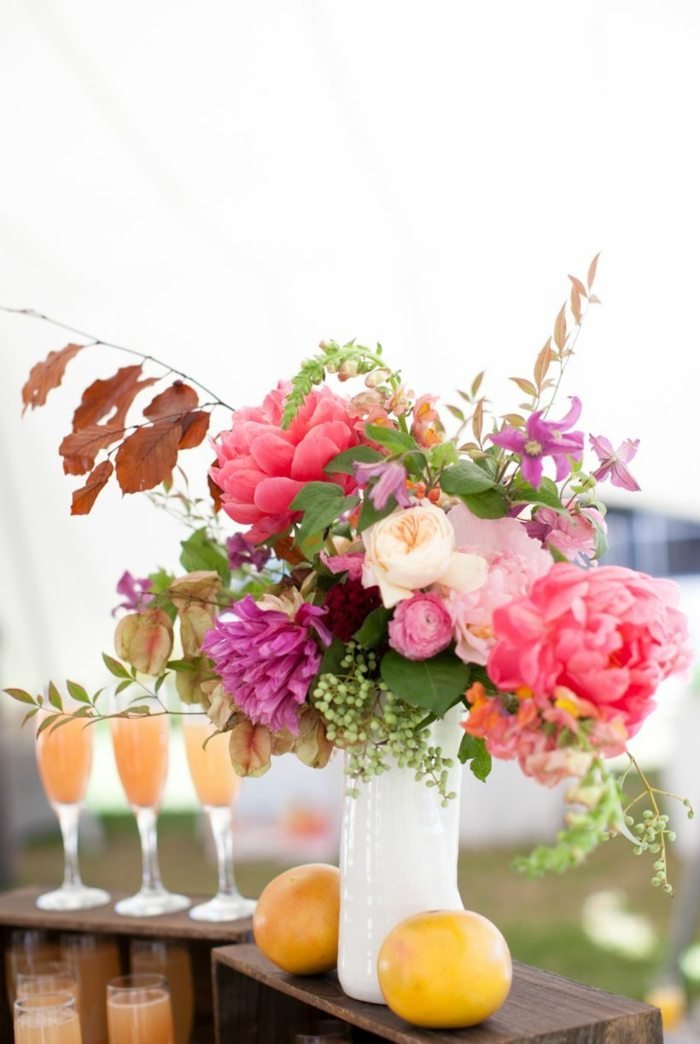 Vázy na kvety farebné