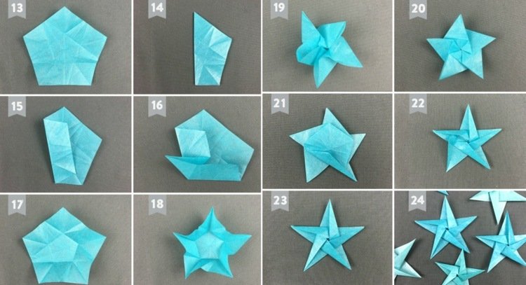 hviezdy drotár deti skladací obrúsok nápad jednoducho ozdobte