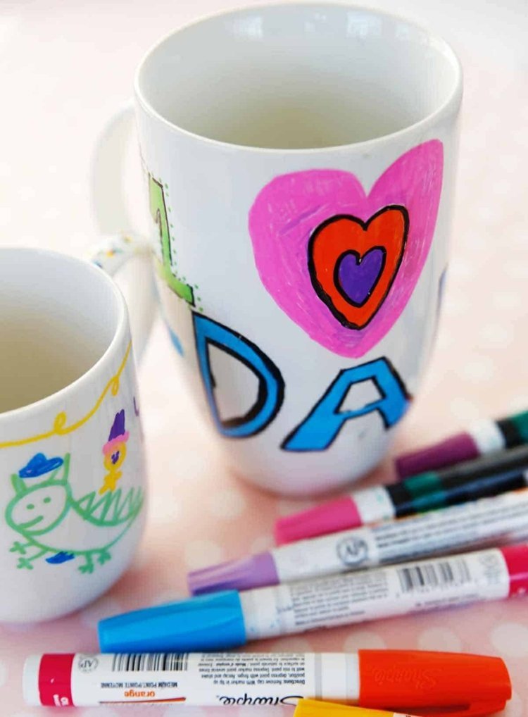 Tip na darček pre otca so srdcom a písmom