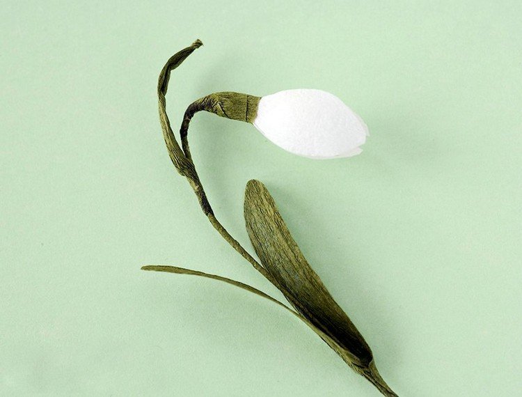 snežienky-drotár-krep-papier-kvet-pripravené