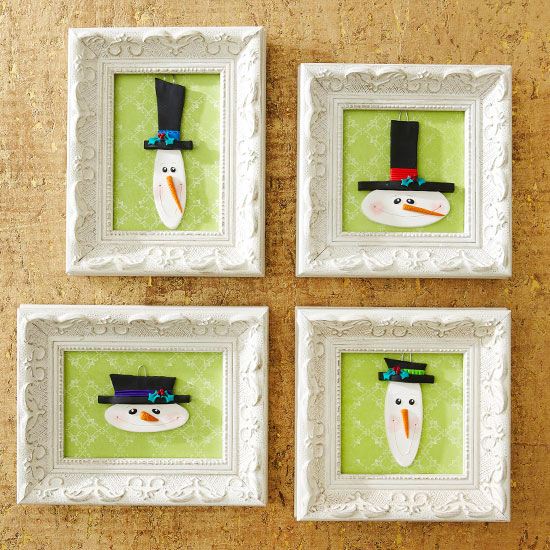 snehuliak drotár dekorácie nápady rám obrázky stena galéria zima snehuliak drotár zimná dekorácia skvelé nápady rámová nástenná galéria