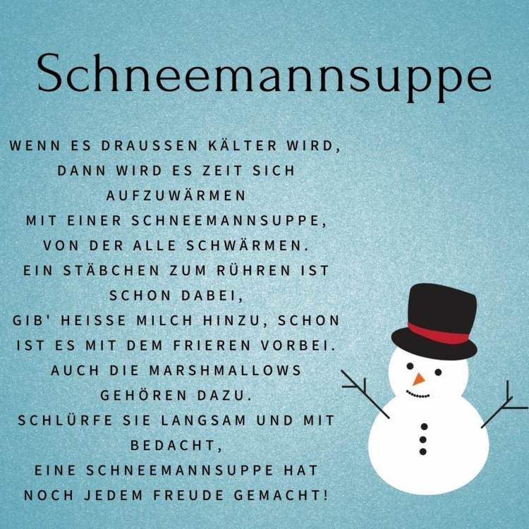 Báseň o snehuliakovi - Keď sa vonku ochladí