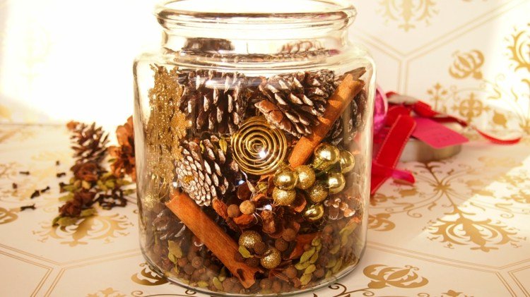 Ozdobte na Vianoce potpourri vianočné dekorácie na poslednú chvíľu gule zo škorice a škorice