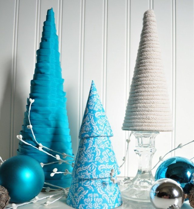 Vyrobte si vianočné ozdoby sami papierové ozdoby vytvorte motúzové nápady na dekoráciu papiera