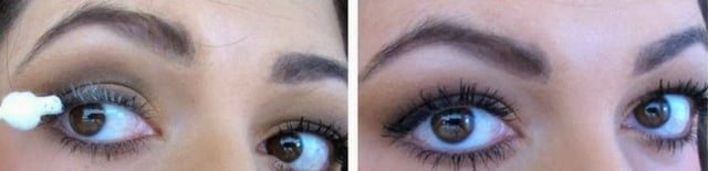 Tipy a triky - plnšie riasy riasenka oči make-up detský púder plné riasy