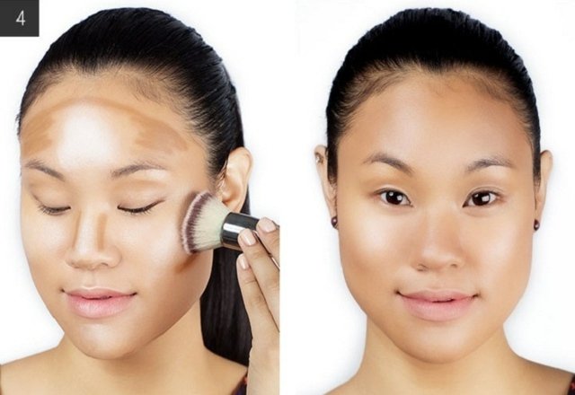 ... pre krásne kontúry kontúrovacie líčenie na líčenie