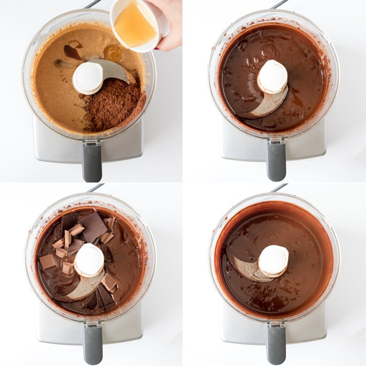 Vytvorte si vlastnú čokoládovú nátierku nutella zdravý recept sladidlo čokoláda