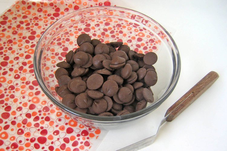 Koláč na dekoráciu čokoládovej hmoty