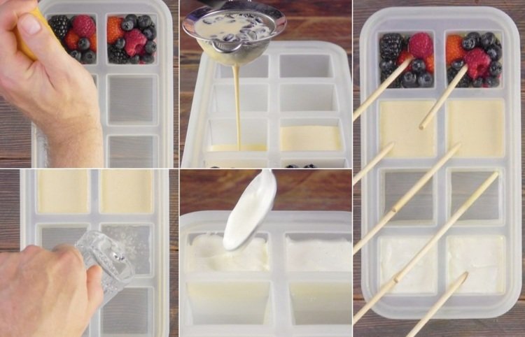 Recept na kocky čokolády - vyrobte si vlastné čokoládové misky s kockami ľadu