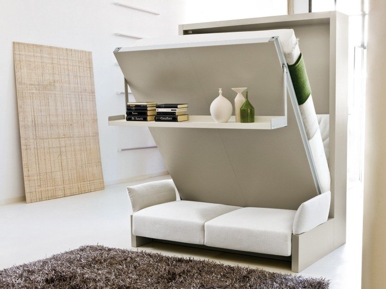 Poličky na postele Murphy-gauč-posteľ-sklopné-funkčné-praktické-NUOVOLIOLÁ
