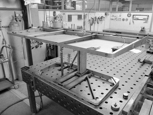 výrobný proces alfa dizajnérsky stôl od kembo