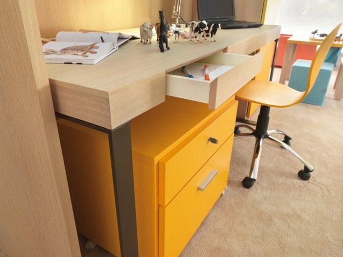 Detské zásuvky úložný priestor knihy študijné predmety